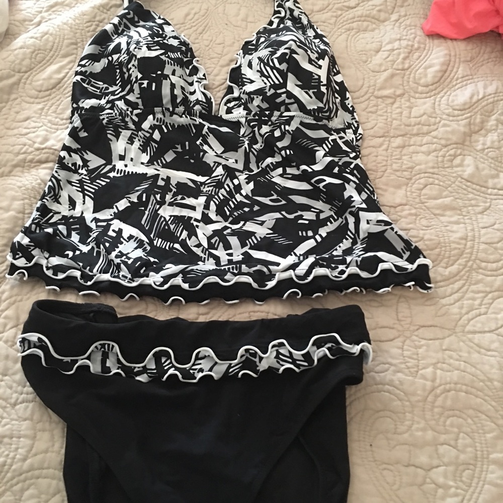 Two piece tank bikini